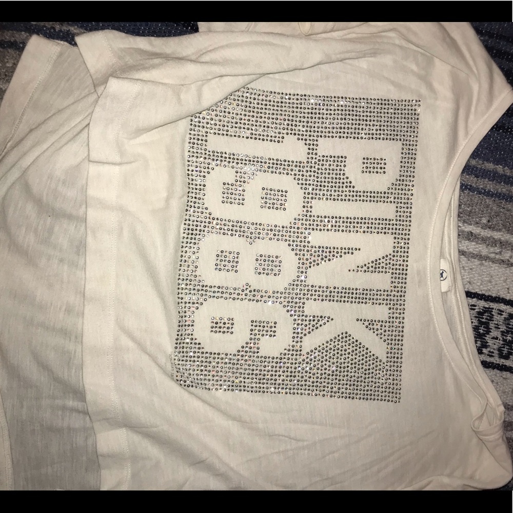 PINK cropped t shirt